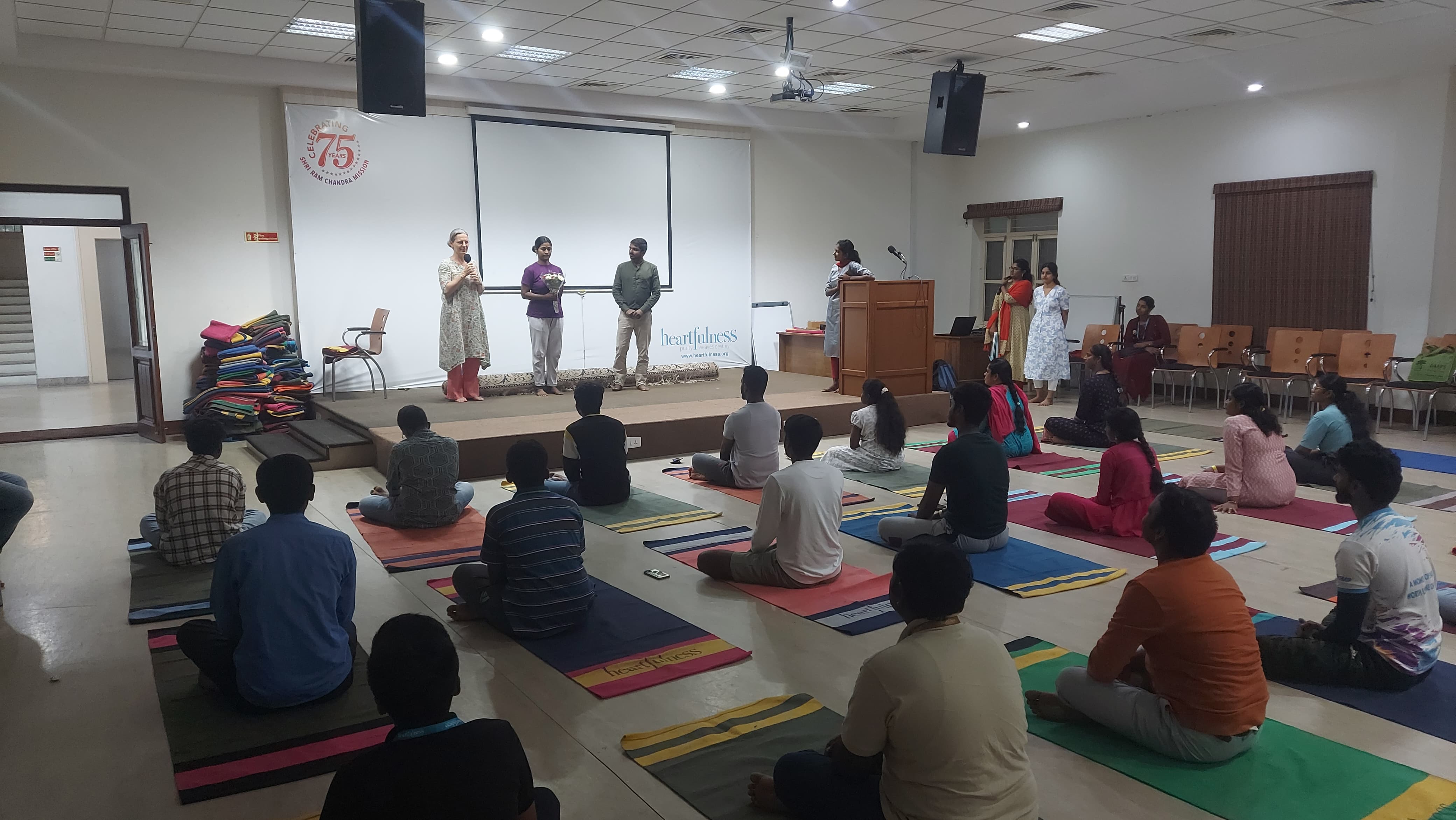 Youth seminar — Babuji Memorial Ashram, Chennai